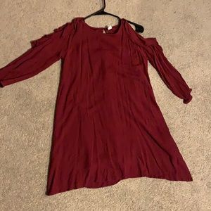 Peek-a-Boo Sleeve dress